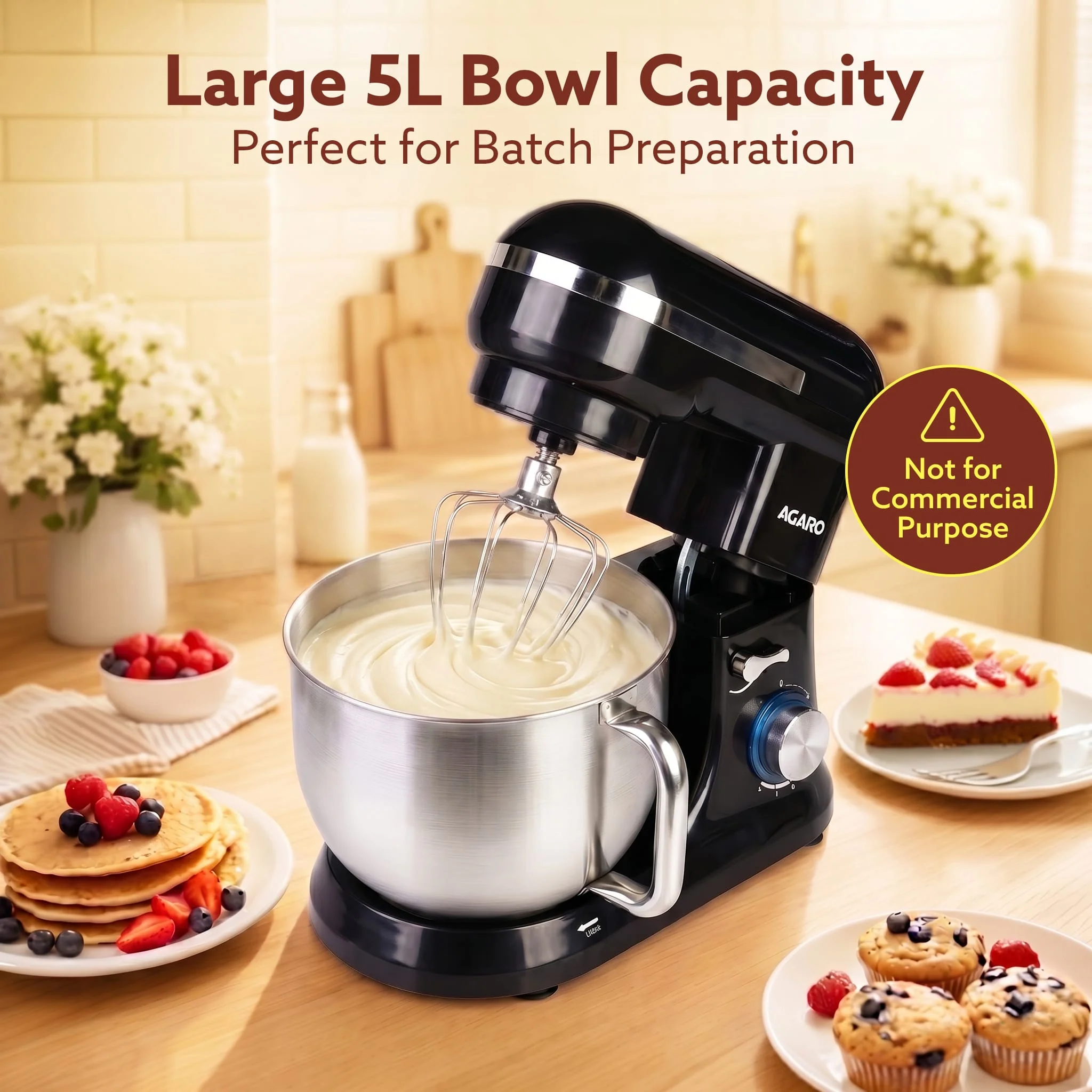 Royal Stand Mixer 1000W - Image 5