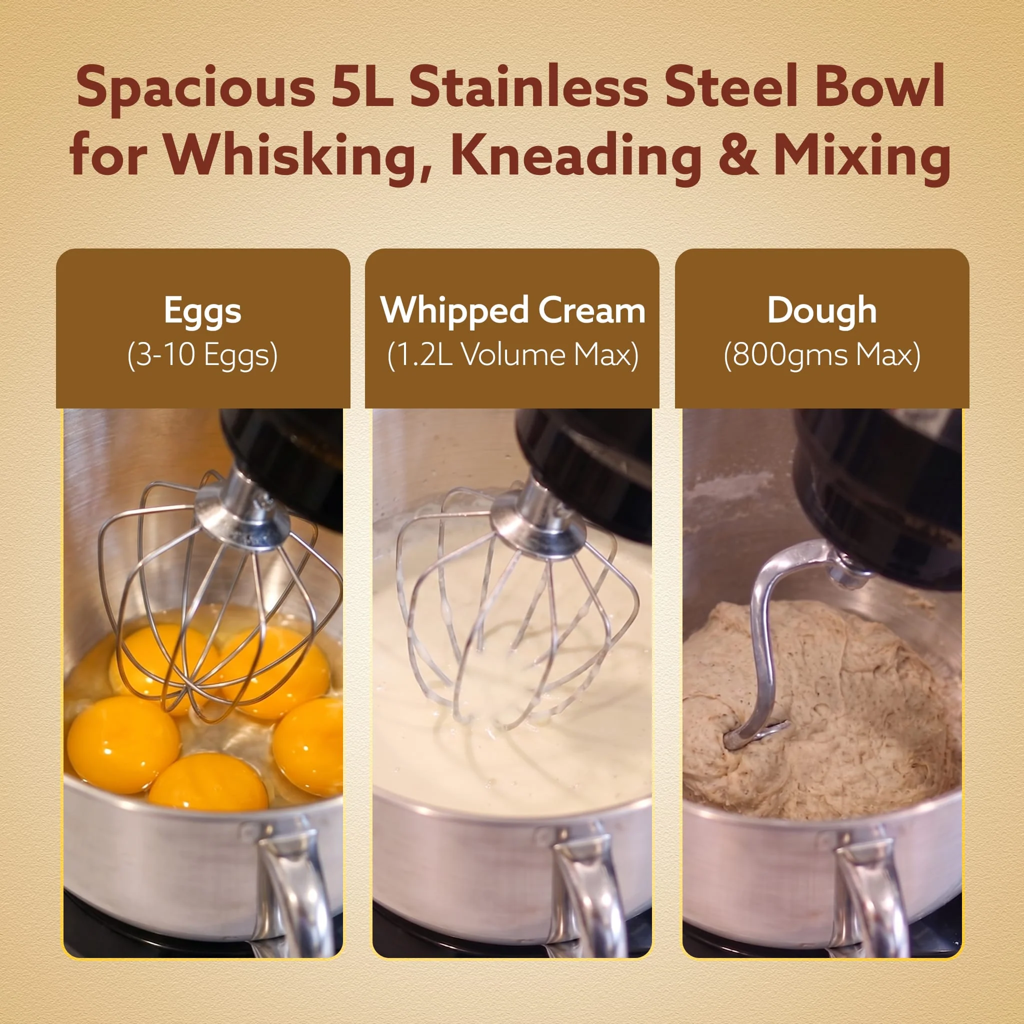 Royal Stand Mixer 1000W - Image 6