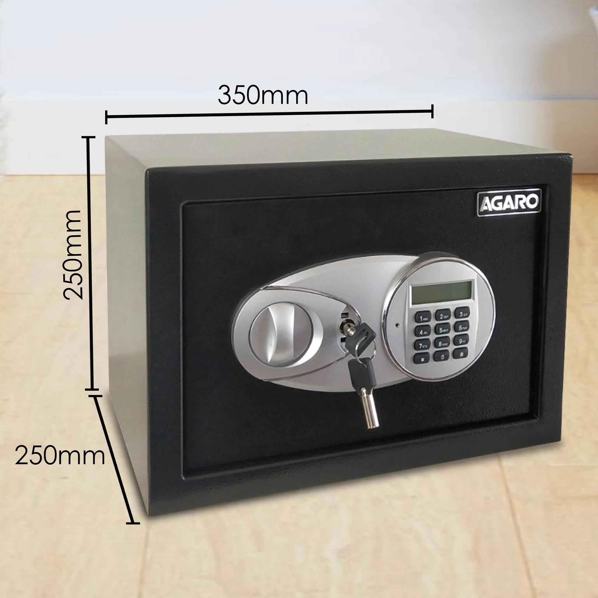 SALVO AG16 Security Safe, 1 Cubic Feet, 16 Litres Capacity - Image 3